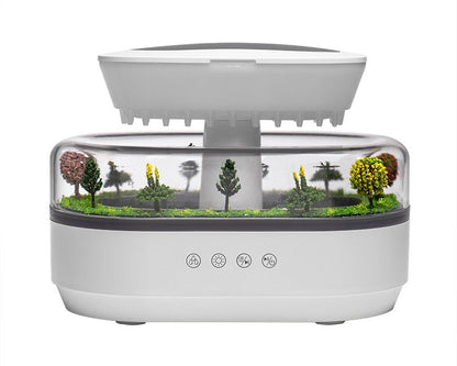 Micro Landscape Aroma Diffuser Household Bedroom Raindrop Humidifier